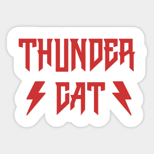 thundercat Sticker